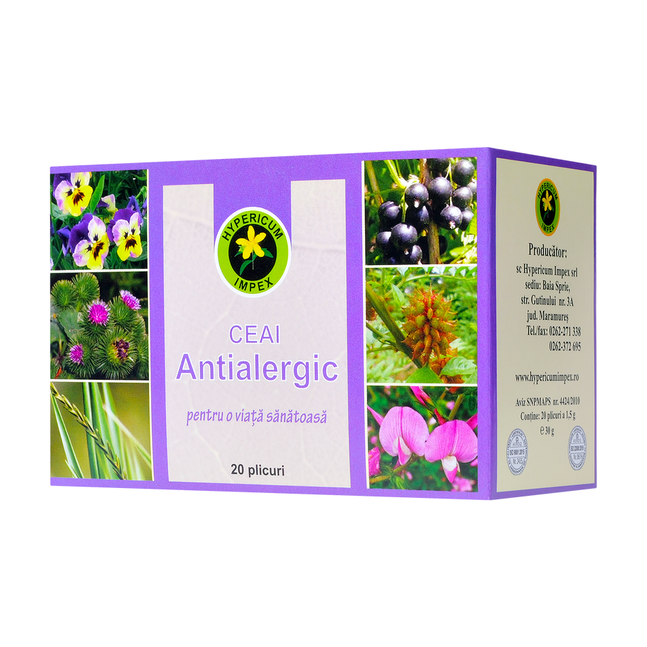 Ceai antialergic 20 plicuri