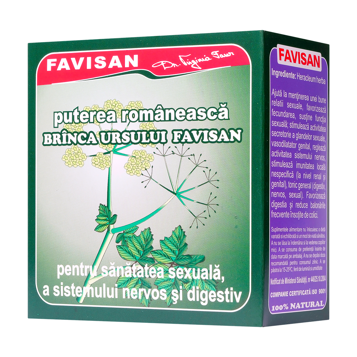 Ceai branca ursului 50 g Favisan