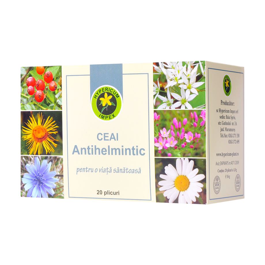 Ceai antihelmintic 20 plicuri