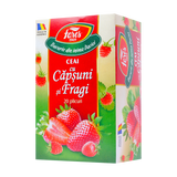 Ceai aromfruct capsuni si fragi 20 plicuri