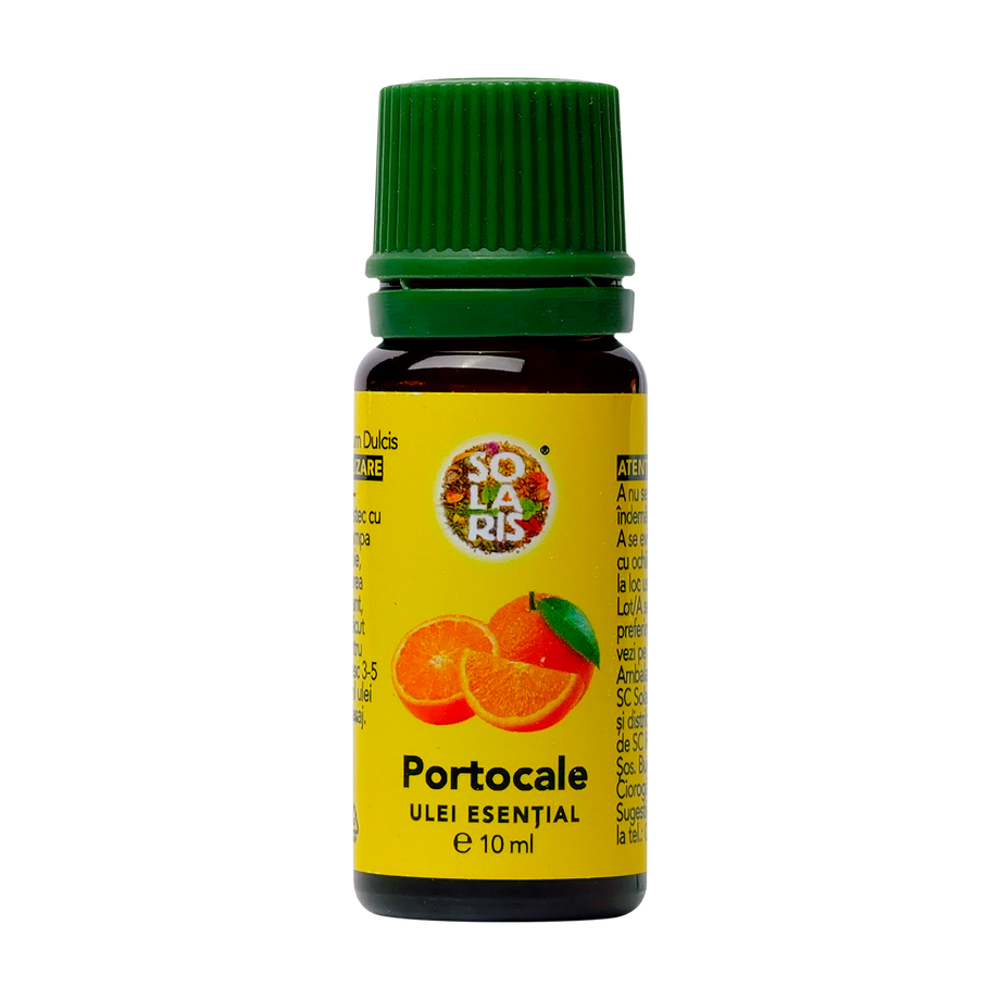 Ulei esential portocale 10 ml Solaris