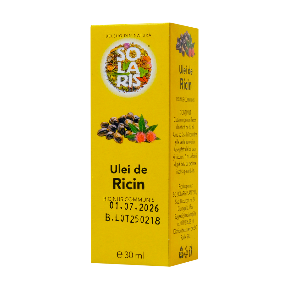Ulei ricin 30 ml