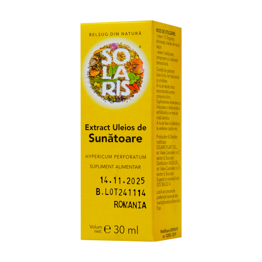 Extract uleios de sunatoare 30 ml