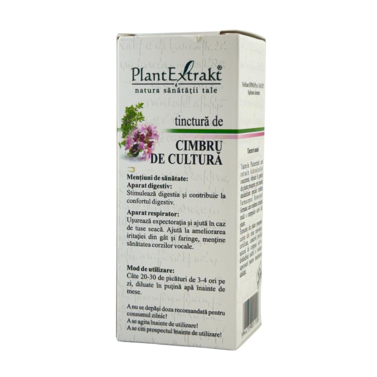 Tinctura de Cimbru de cultura 50 ml