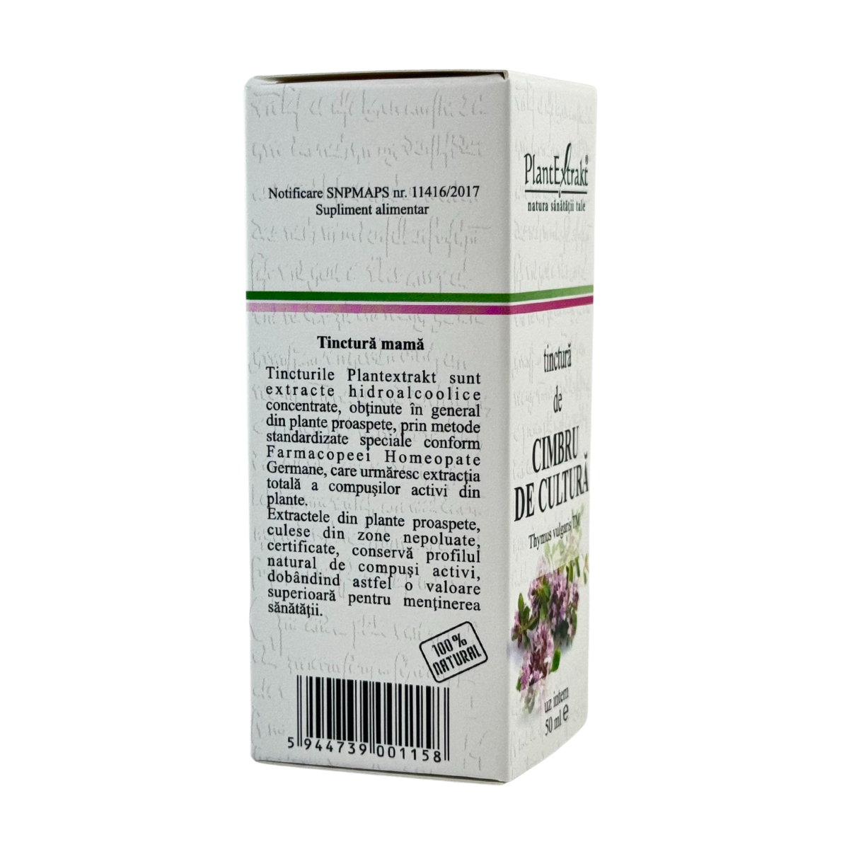 Tinctura de Cimbru de cultura 50 ml