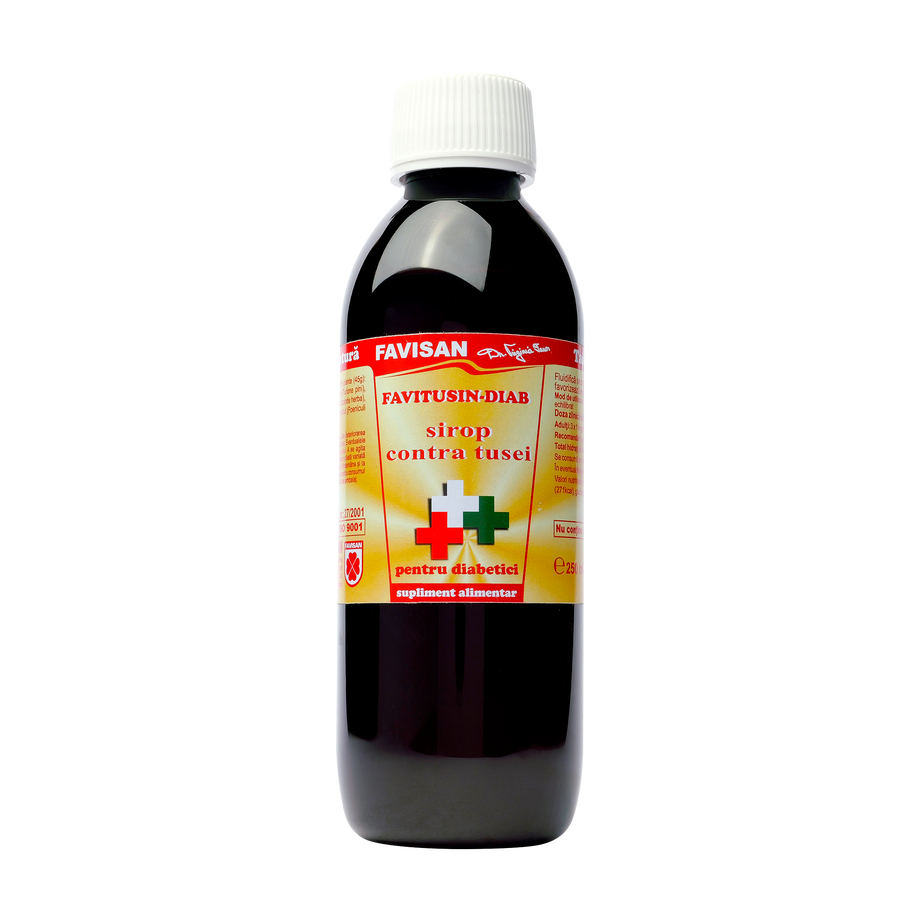 Sirop Favitusindiab neglicogenolitic 250 ml