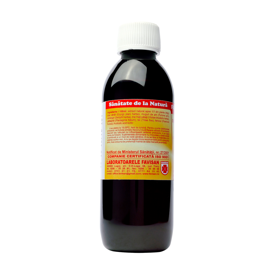 Sirop Favitusindiab neglicogenolitic 250 ml