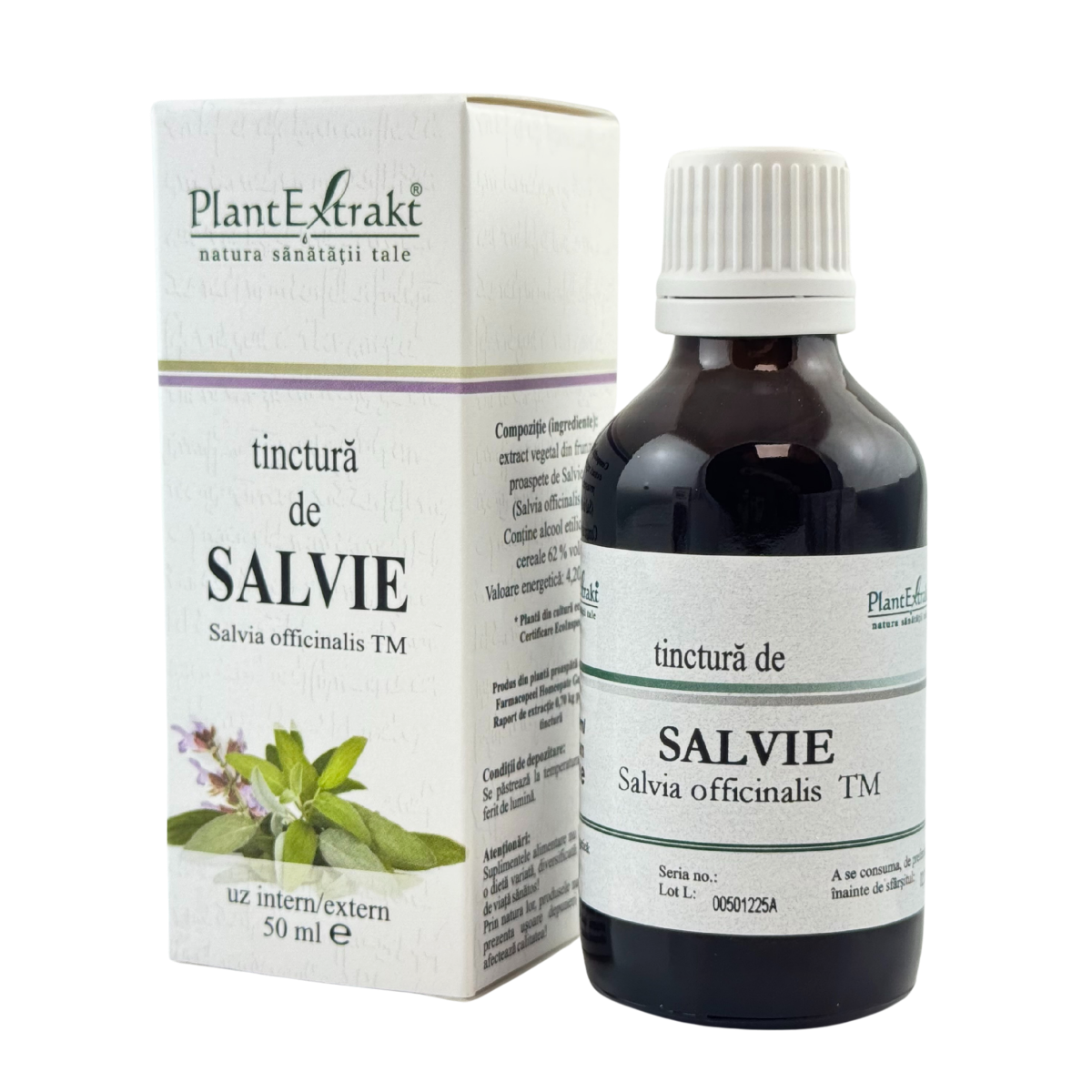 Tinctura de Salvie 50 ml