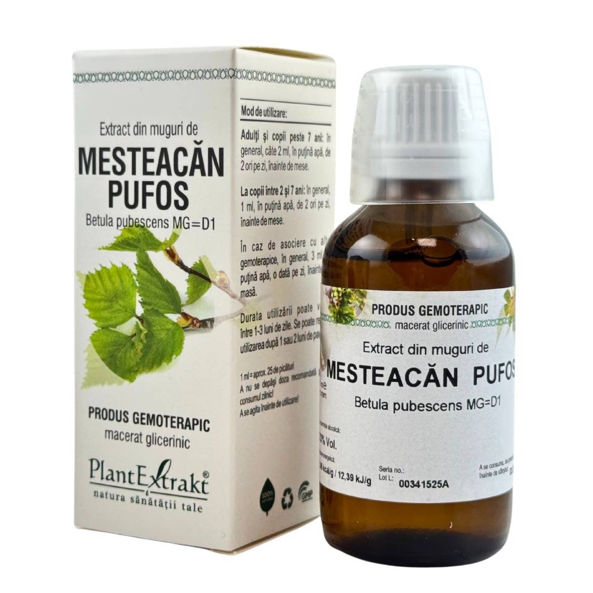 Extract din muguri de Mesteacan pufos 50 ml