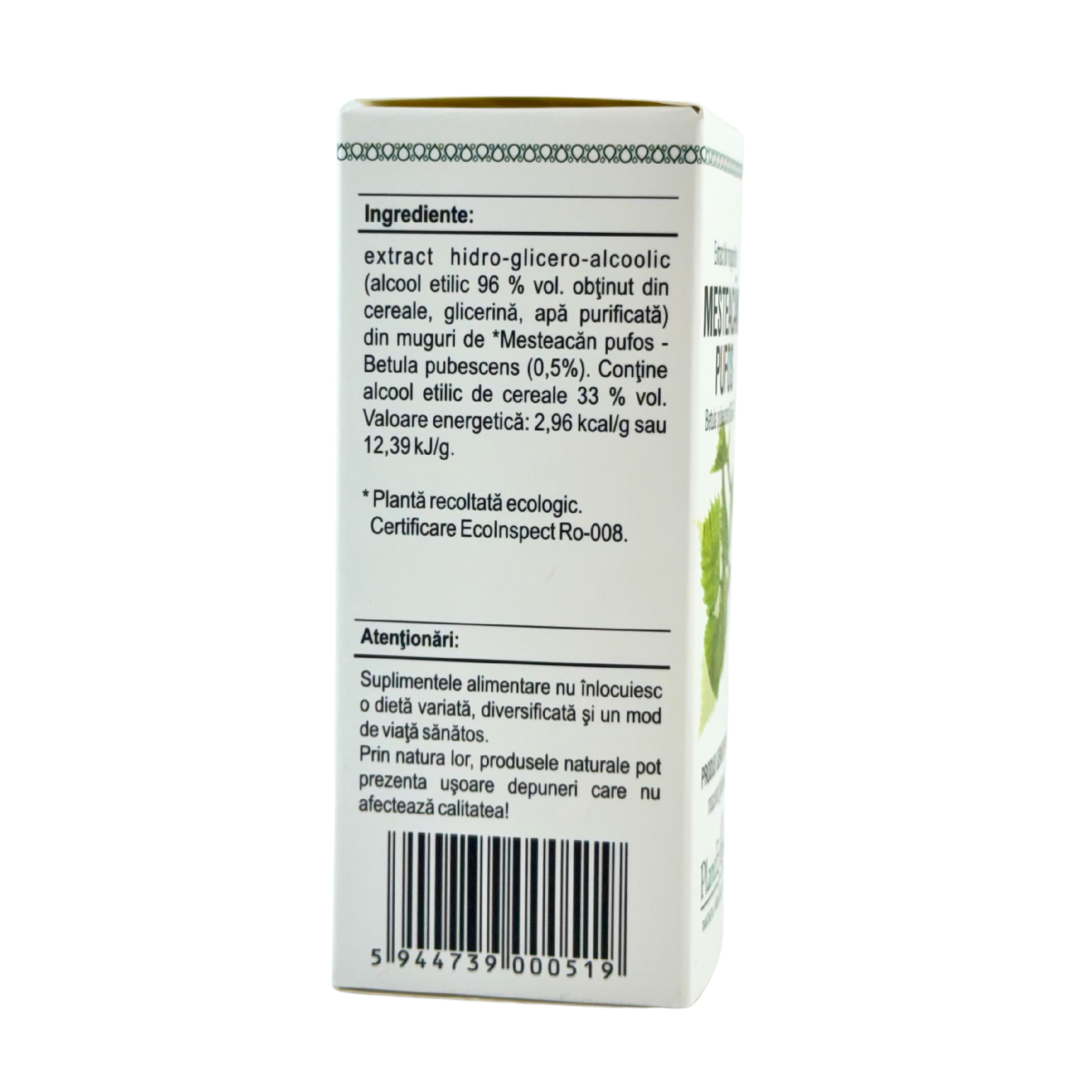 Extract din muguri de Mesteacan pufos 50 ml