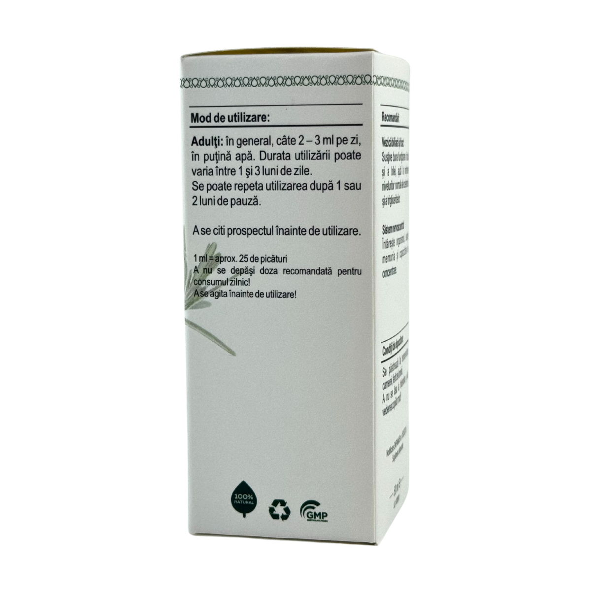 Extract din mladite de Rozmarin 50 ml