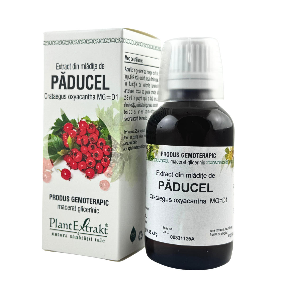 Extract din mladite de Paducel 50 ml