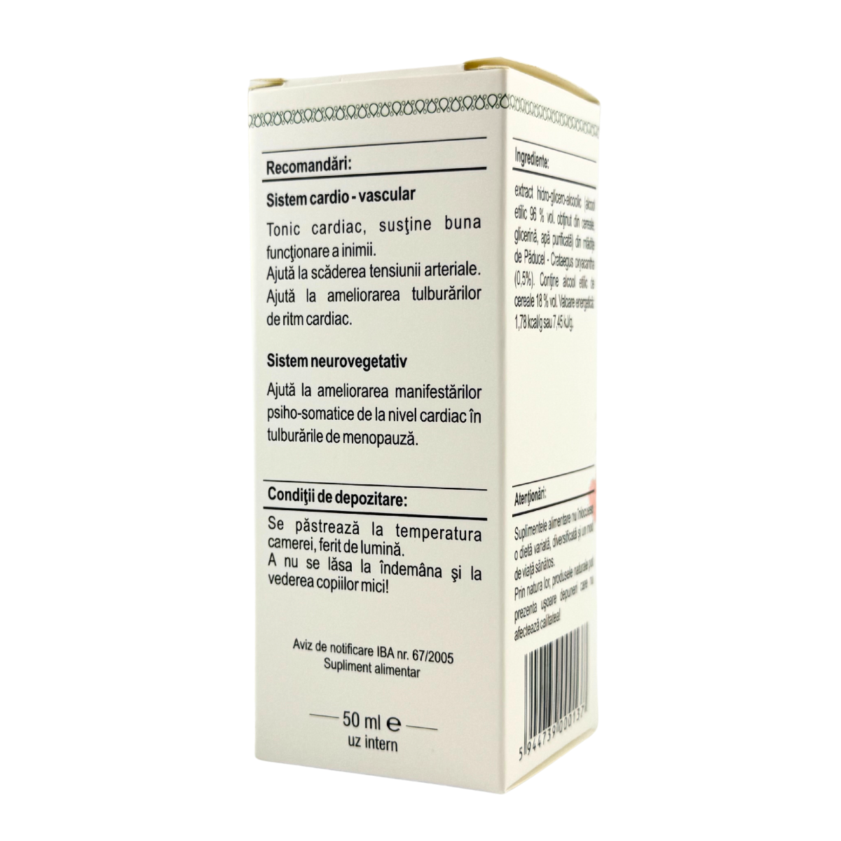 Extract din mladite de Paducel 50 ml