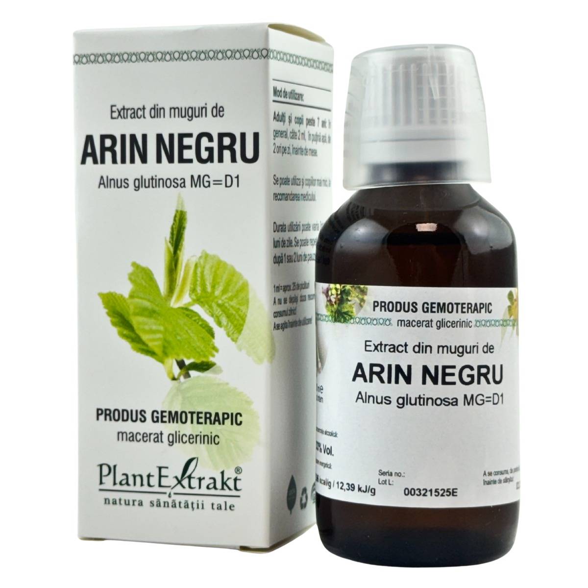 Extract din muguri de Arin negru 50 ml