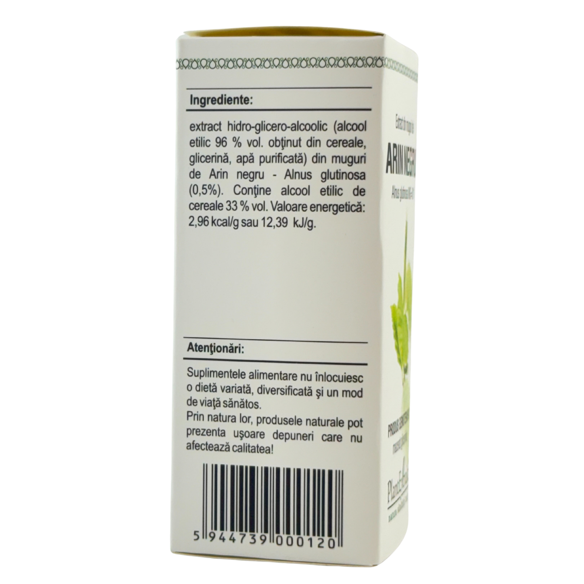 Extract din muguri de Arin negru 50 ml