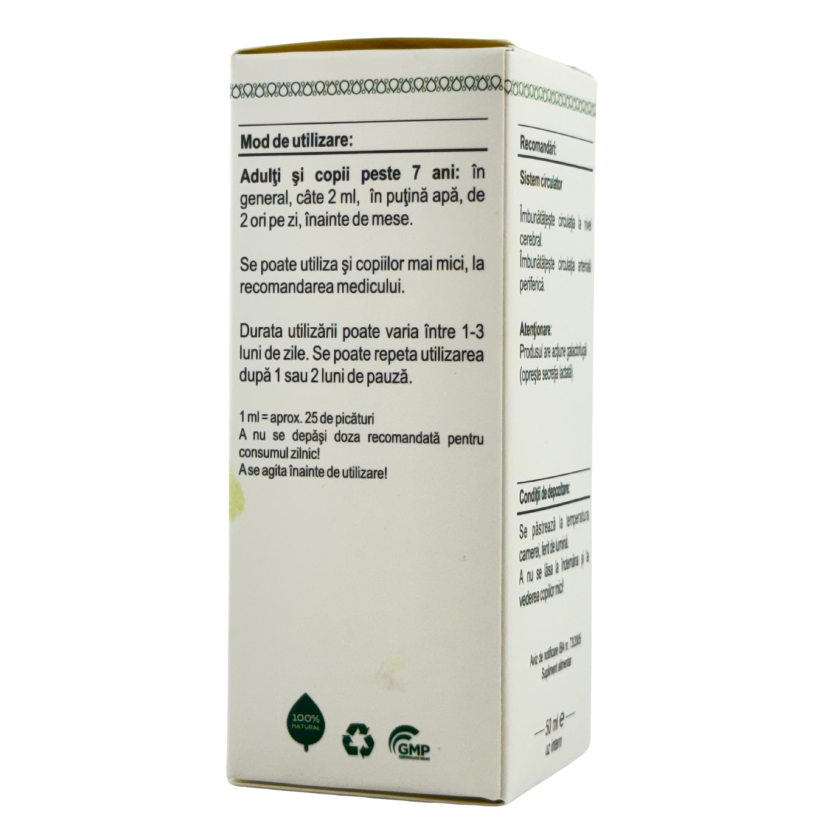 Extract din muguri de Arin negru 50 ml