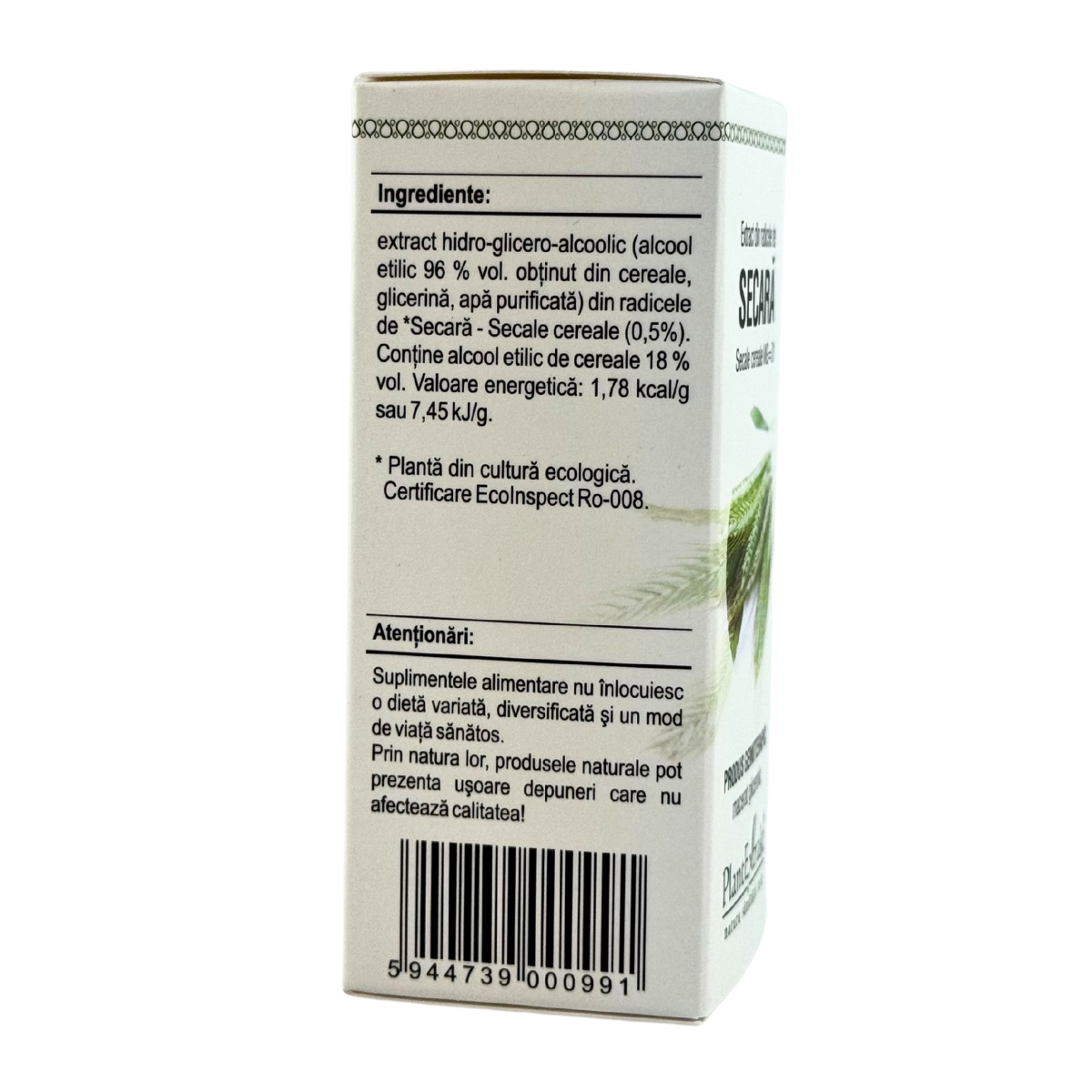 Extract din radicele de Secara 50 ml