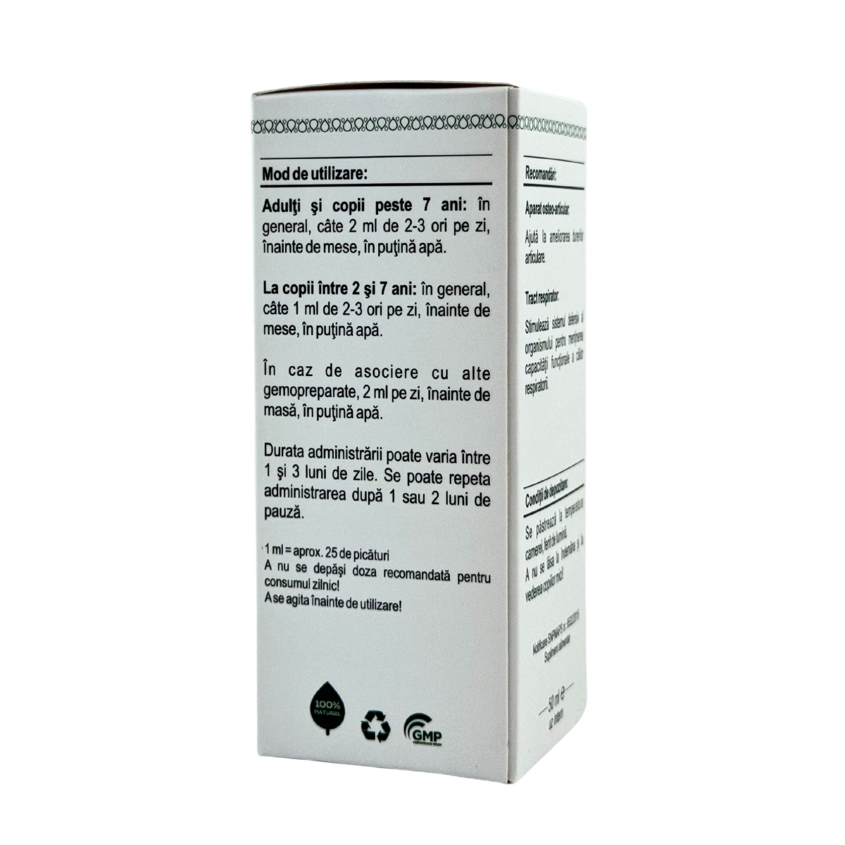 Extract din muguri de Vita de vie 50 ml