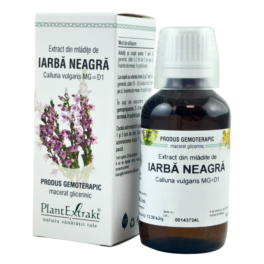 Extract din mladite de Iarba neagra 50 ml