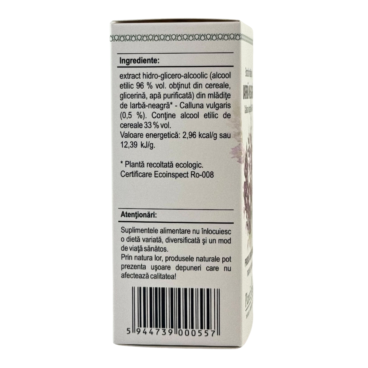 Extract din mladite de Iarba neagra 50 ml