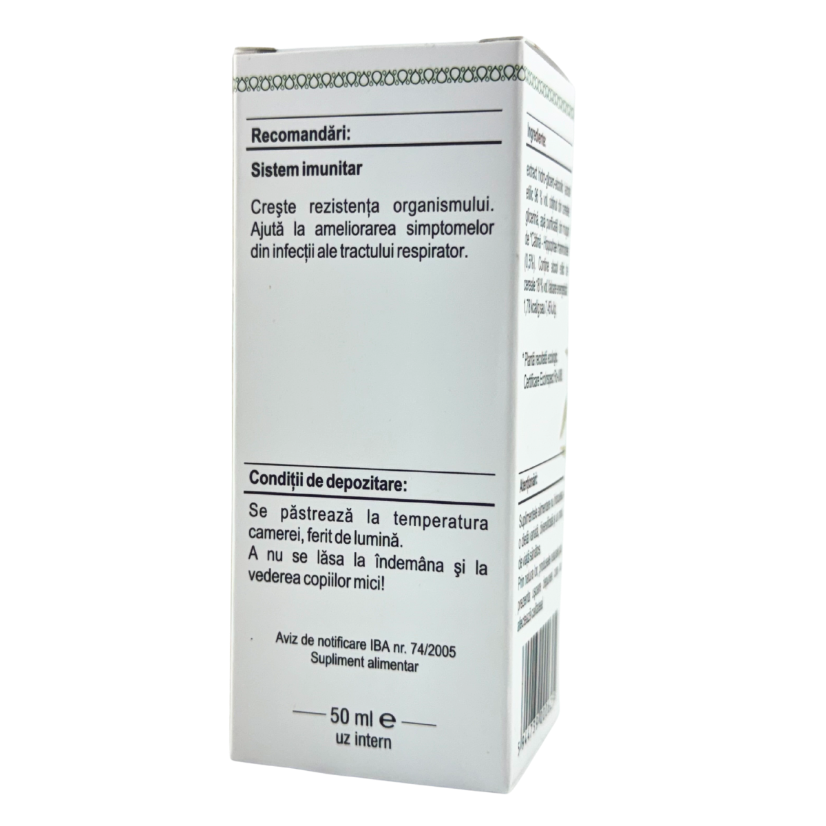 Extract din muguri de Catina alba 50 ml