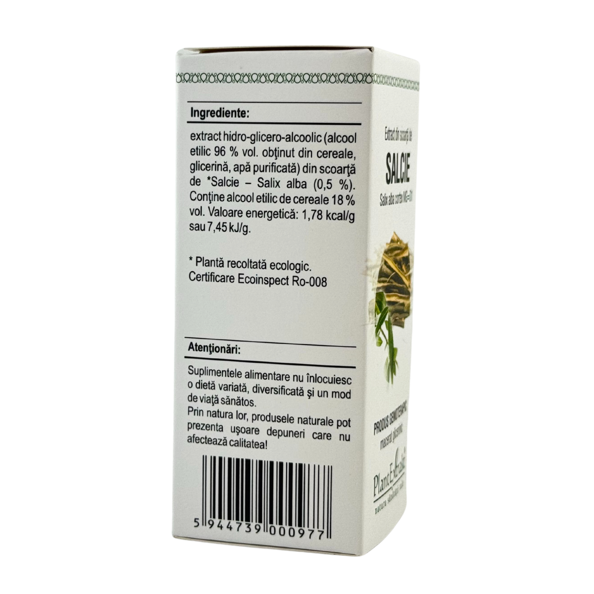 Extract din scoarta de Salcie 50 ml