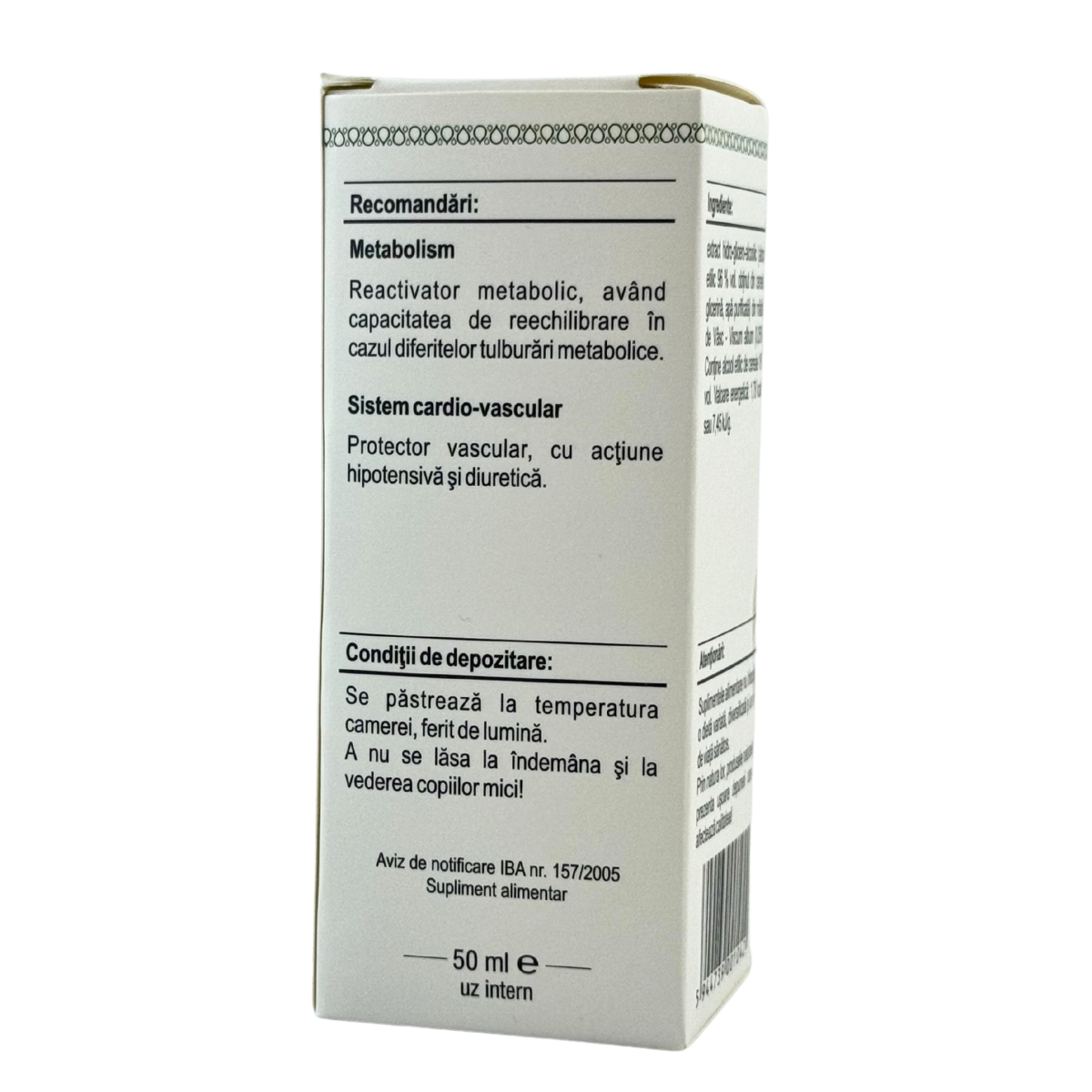 Extract din mladite de Vasc 50 ml
