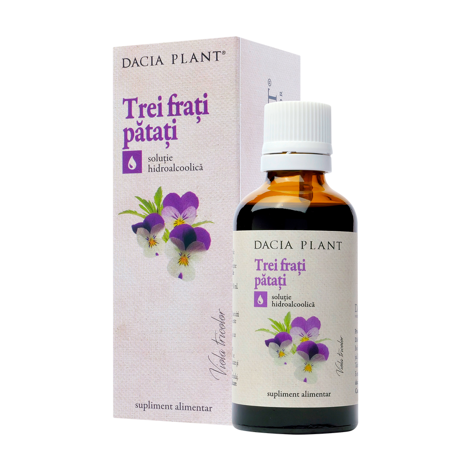 Tinctura trei frati patati 50 ml Dacia Plant