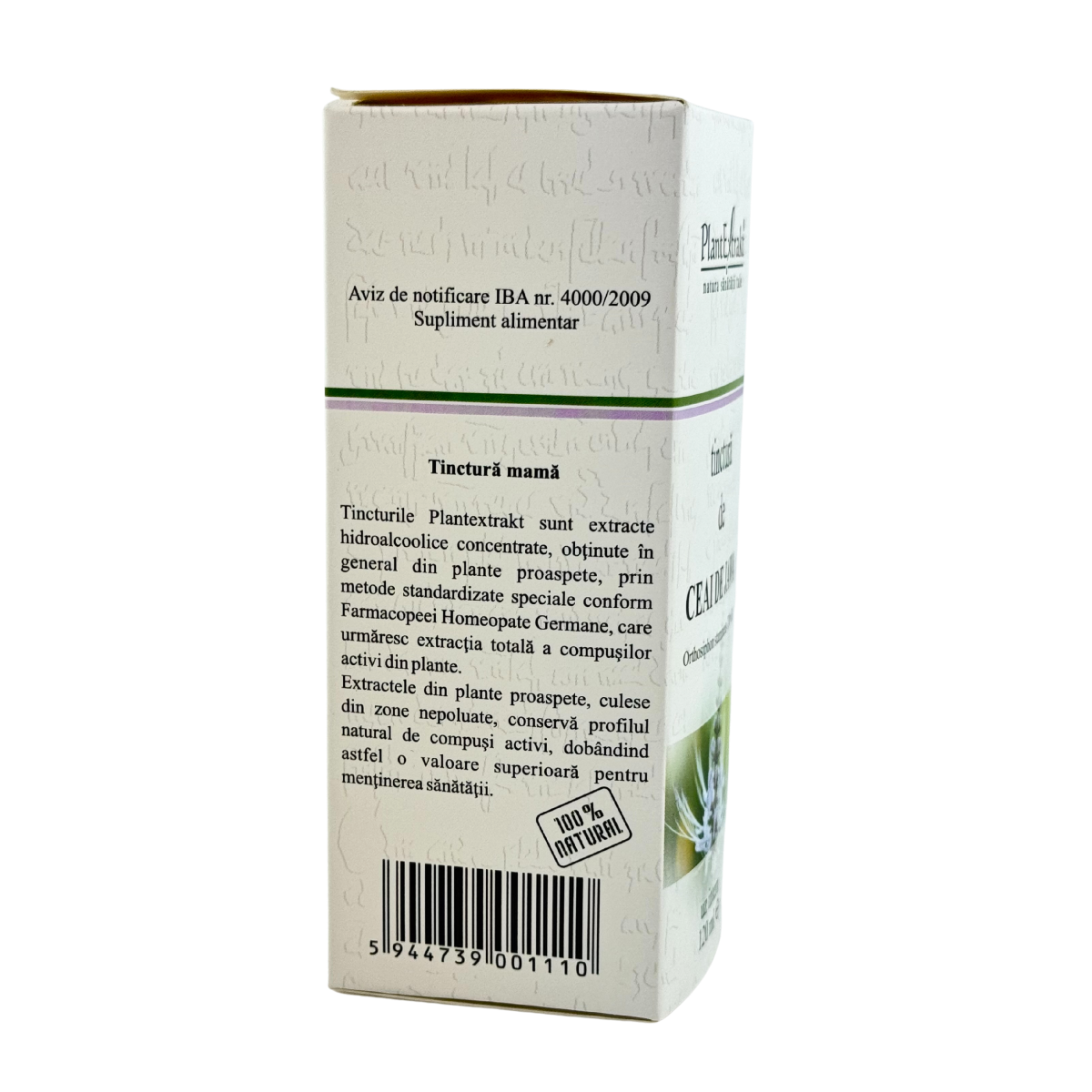 Tinctura de Ceai de Jawa 120 ml