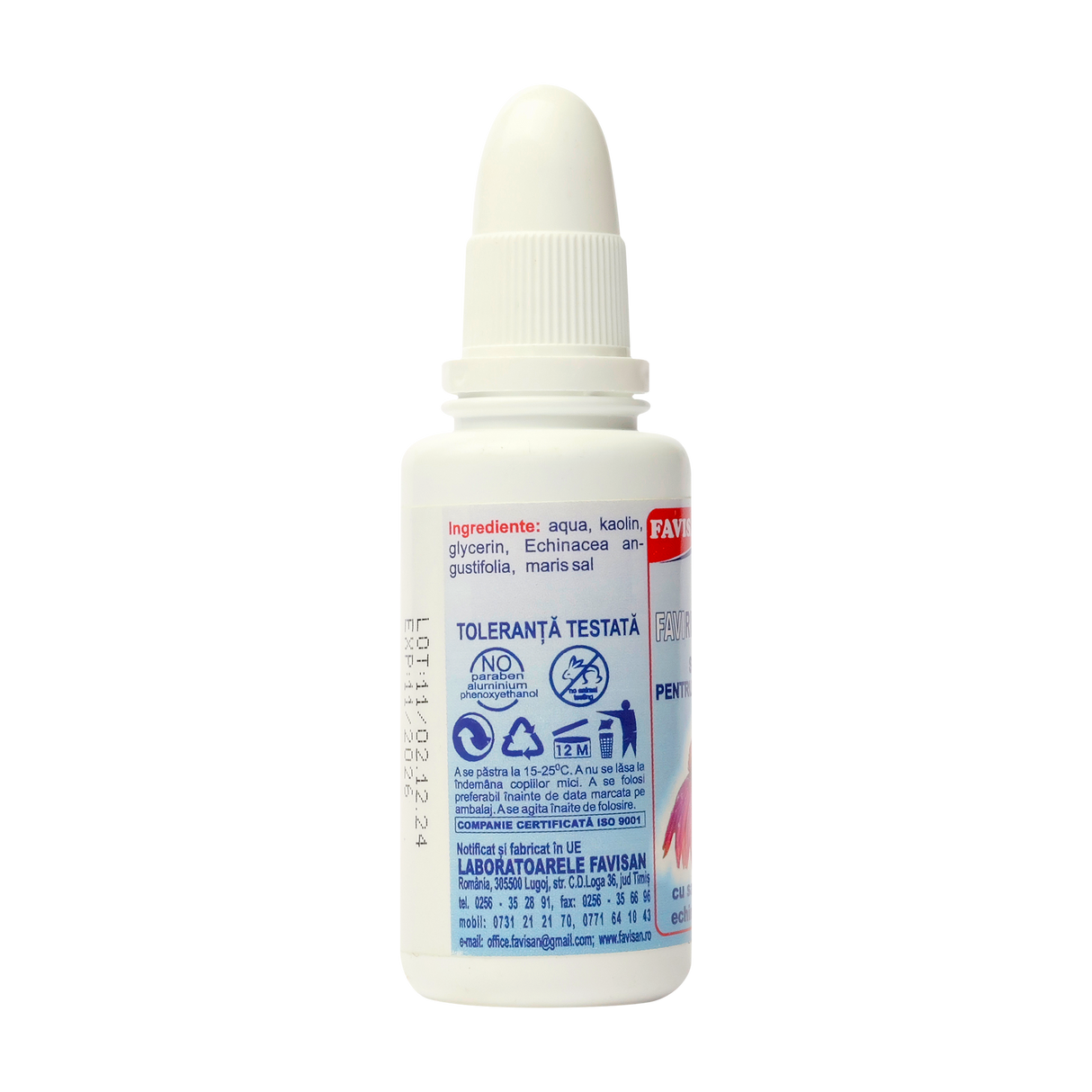 Favirinosan solutie lavaj nazal 30 ml