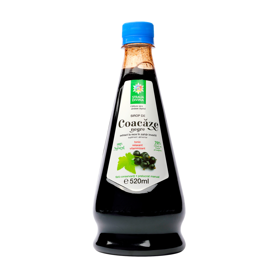 Sirop coacaz negru 520 ml