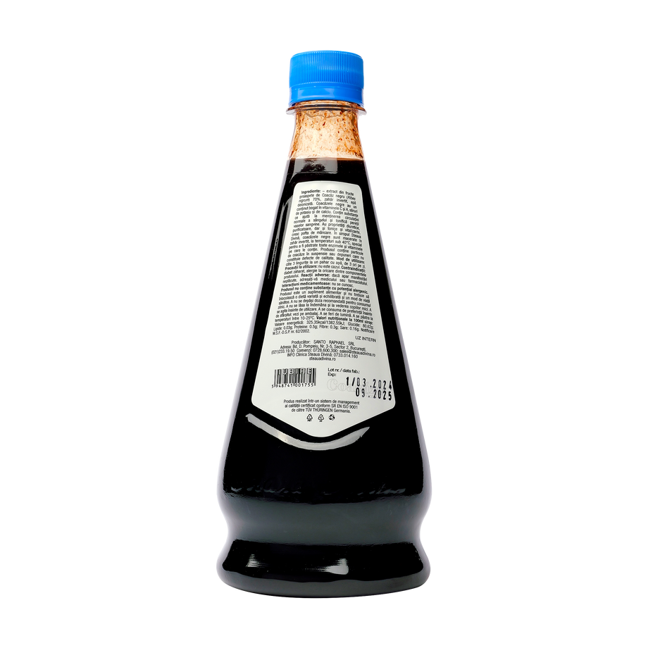 Sirop coacaz negru 520 ml