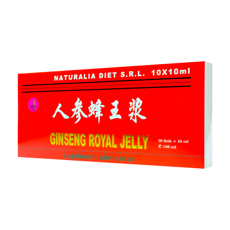 Royal jelly & ginseng 10 fiole
