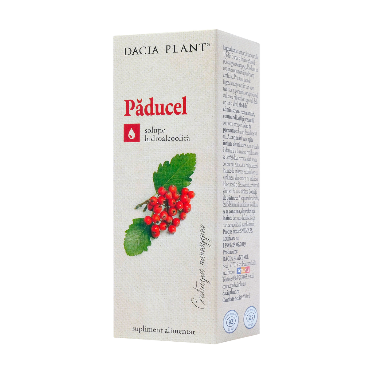 Tinctura paducel 50 ml