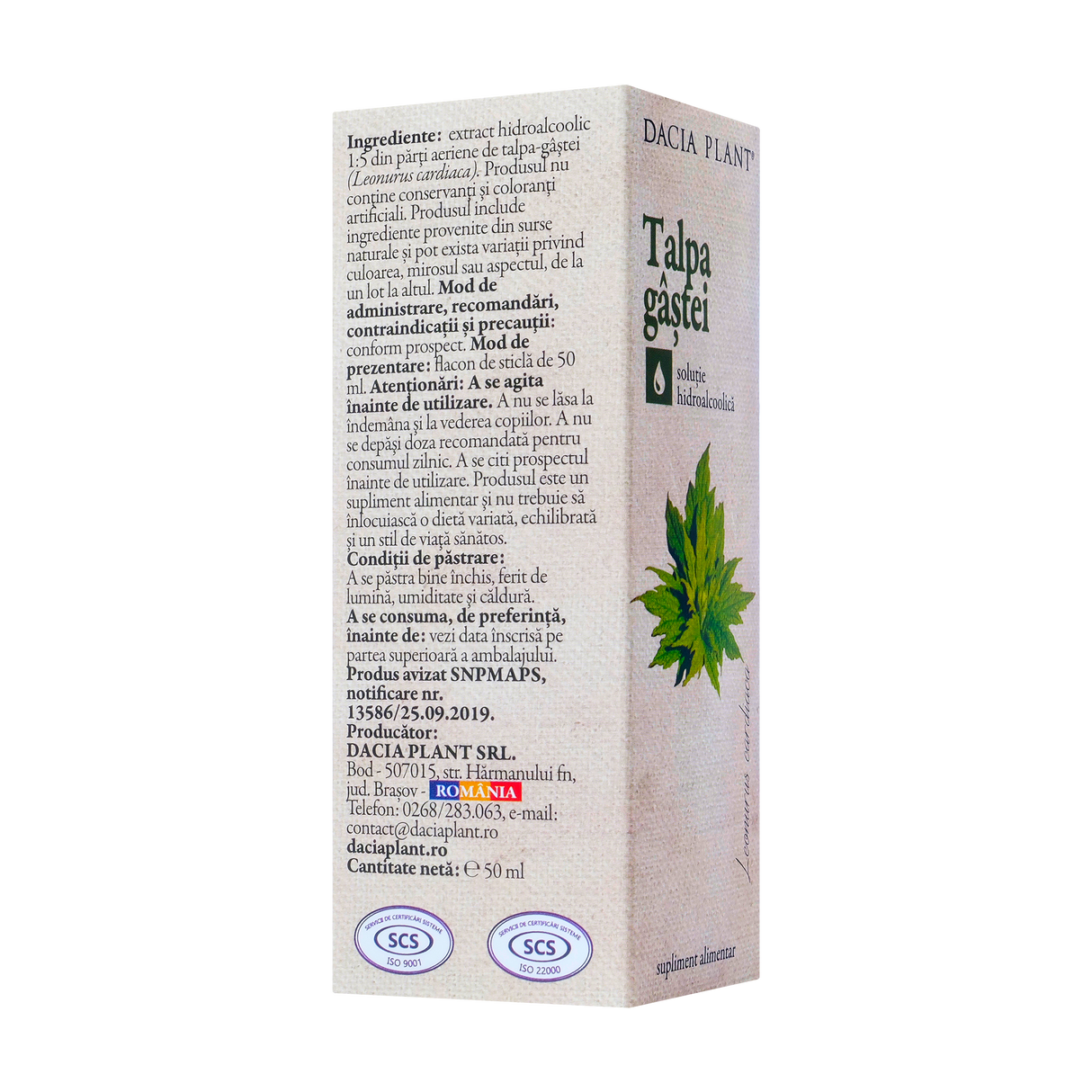 Tinctura talpa gastei 50 ml