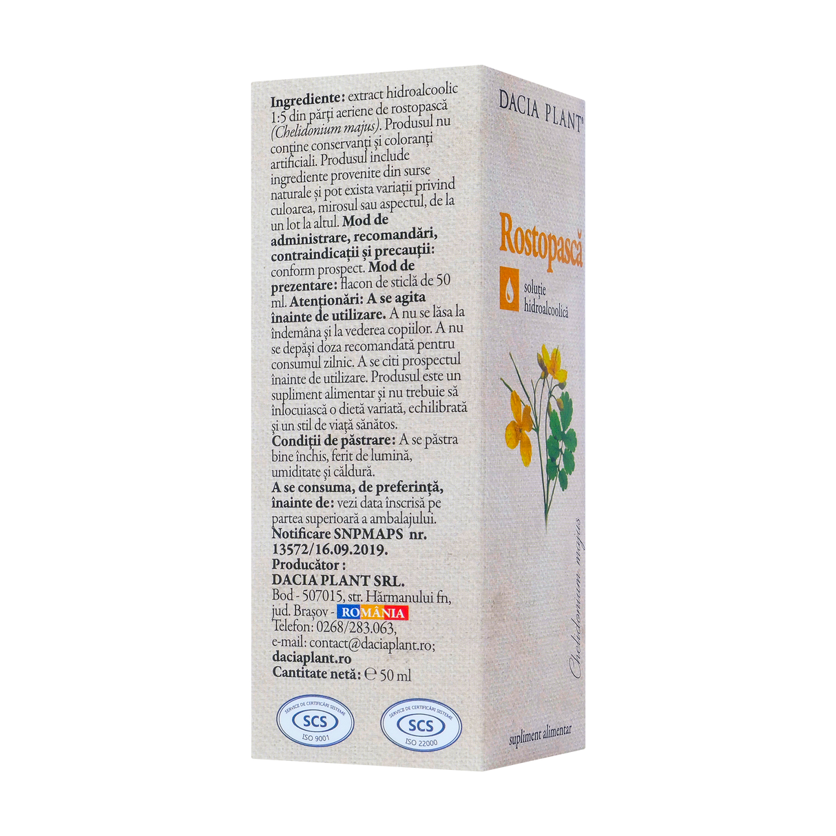 Tinctura rostopasca 50 ml