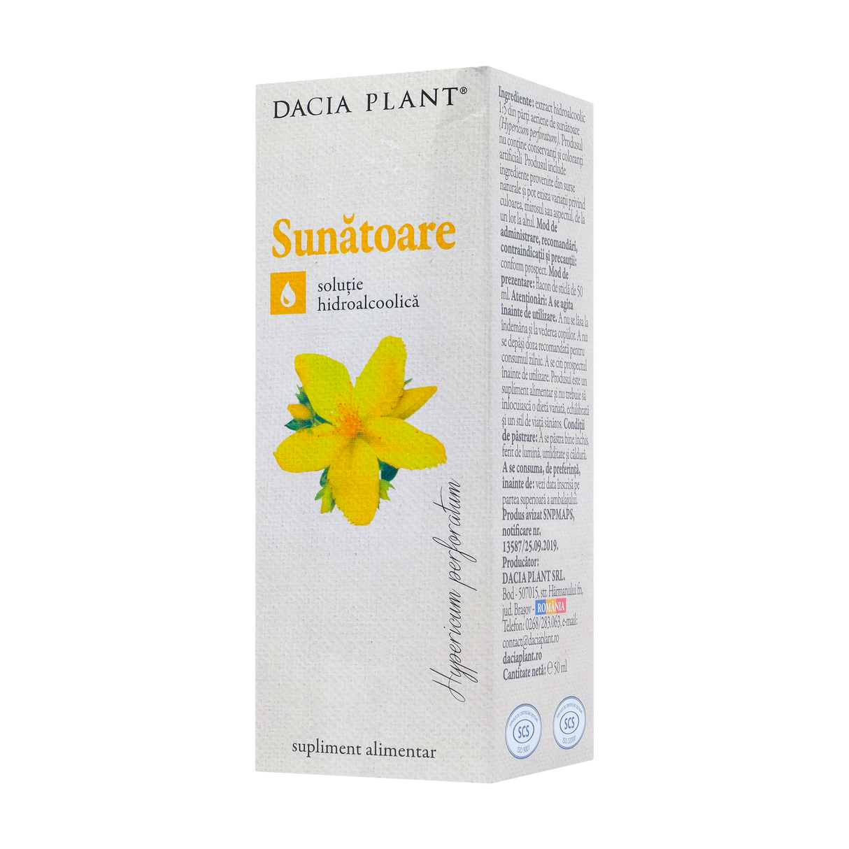 Tinctura sunatoare 50 ml