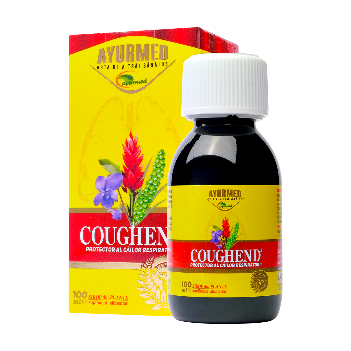Sirop coughend cu zahar 100 ml