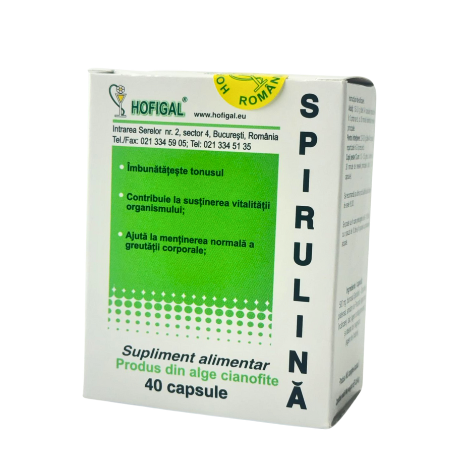 Spirulina 500mg 40 capsule
