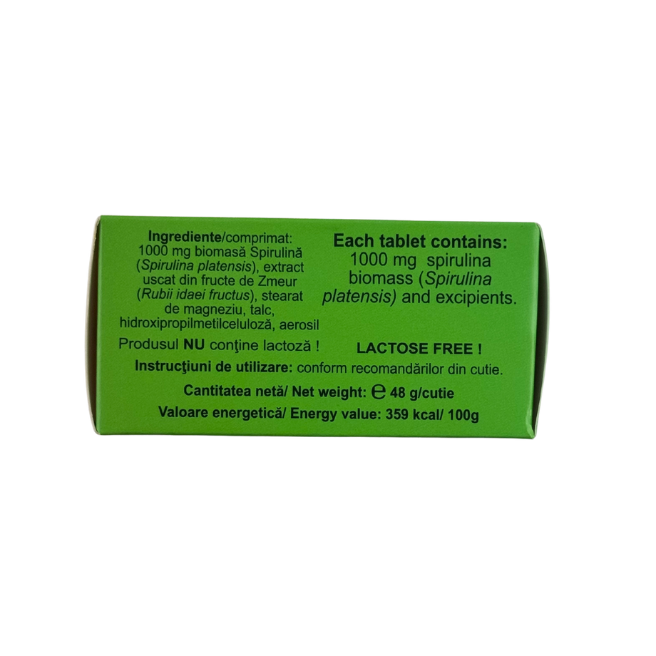 Spirulina 500mg 40 capsule