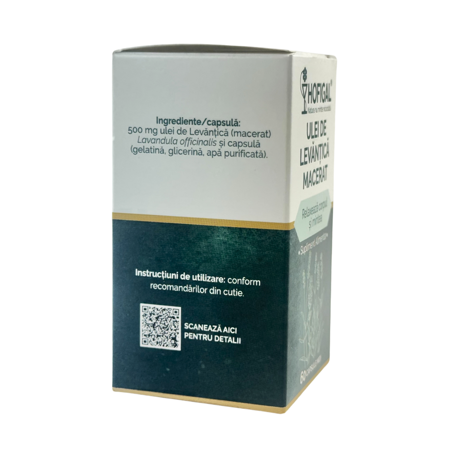 Ulei levantica 60 capsule