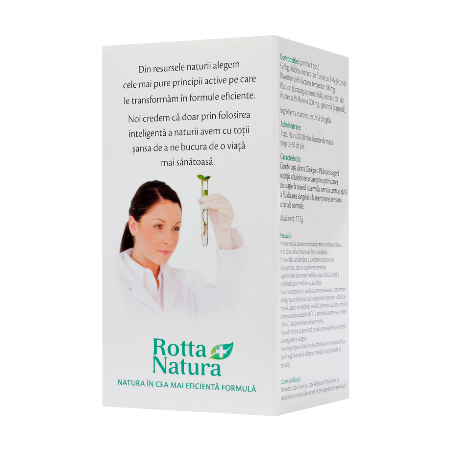 Gingko forte plus 30 capsule