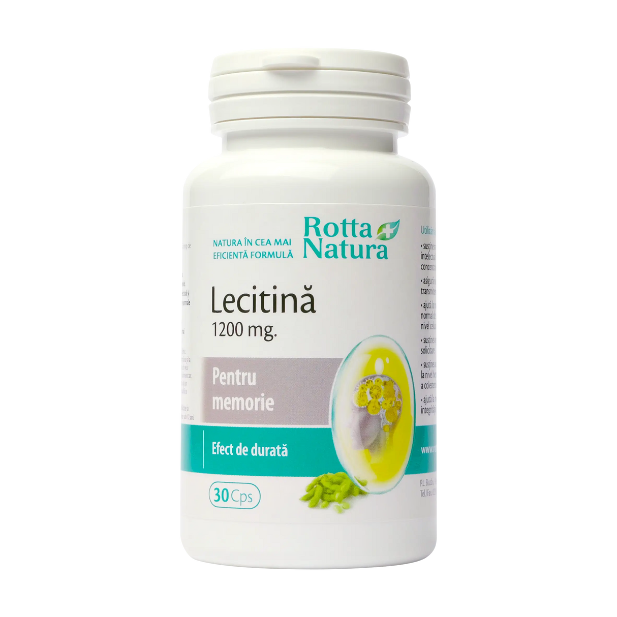 Lecitina 1200mg 30 capsule