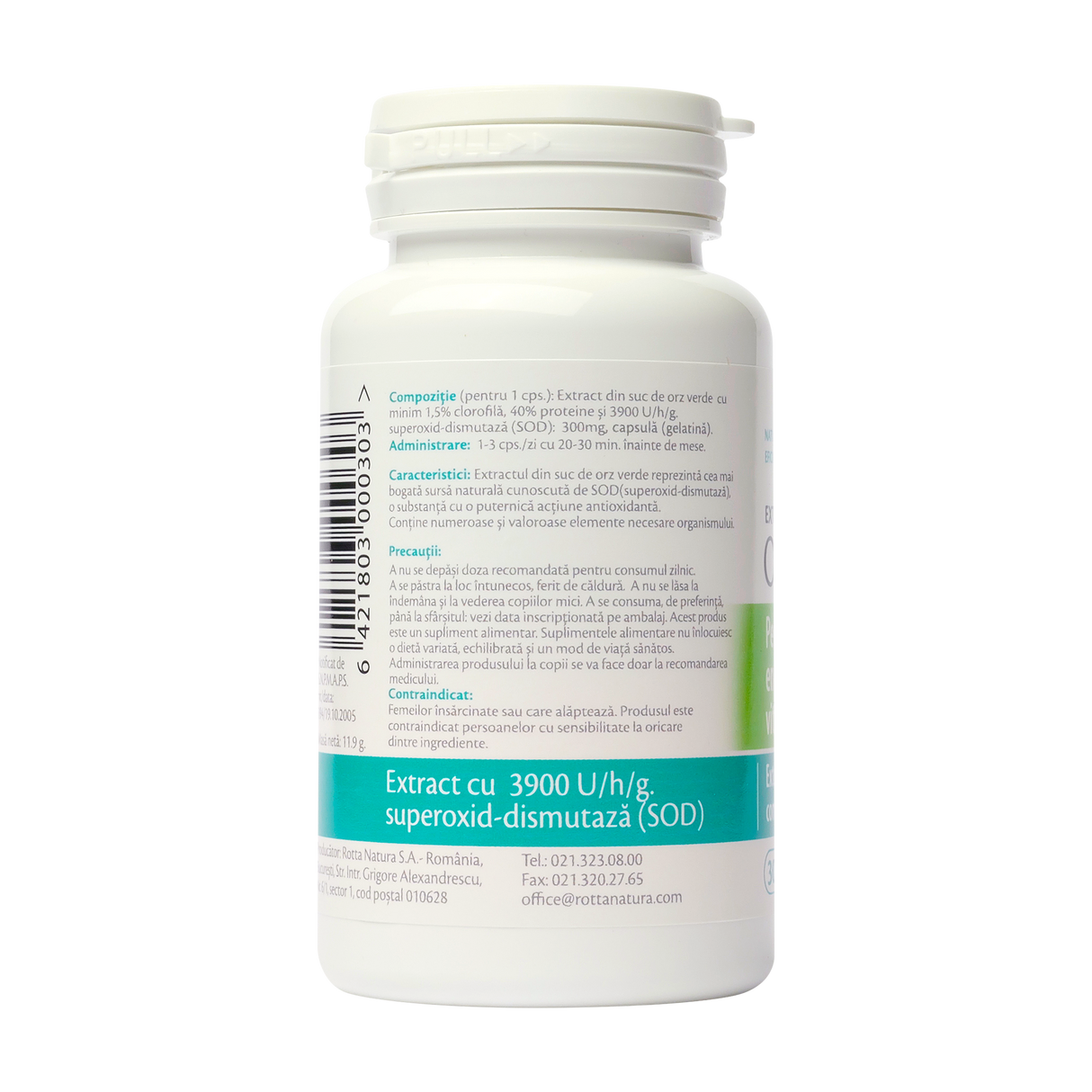 Extract suc orz verde 30 capsule