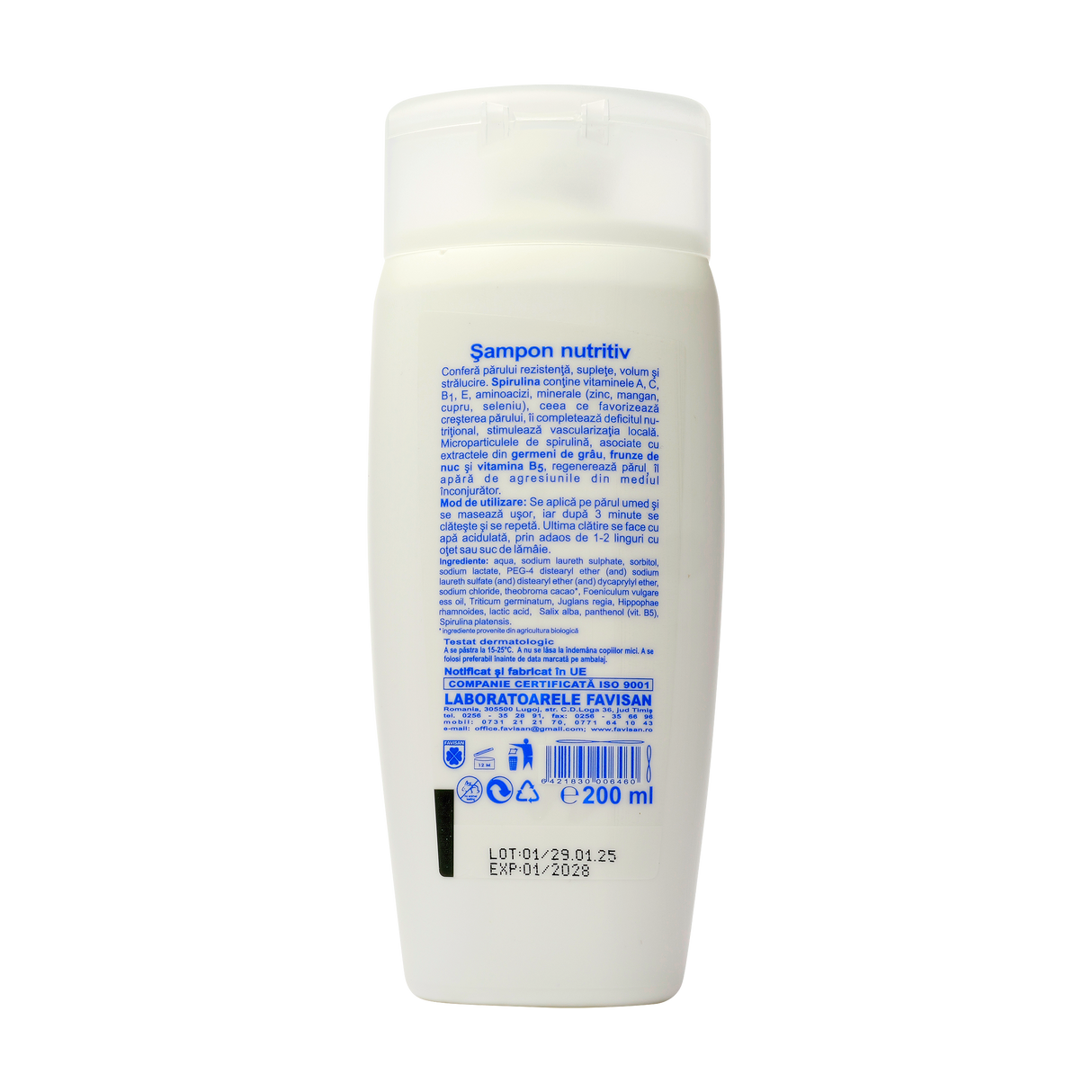 Sampon nutritiv favibeauty 200 ml