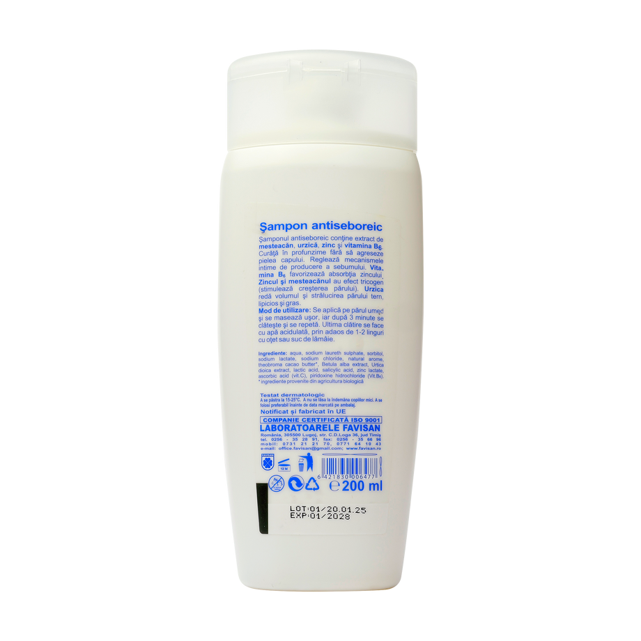 Sampon antiseboreic Favibeauty 200 ml