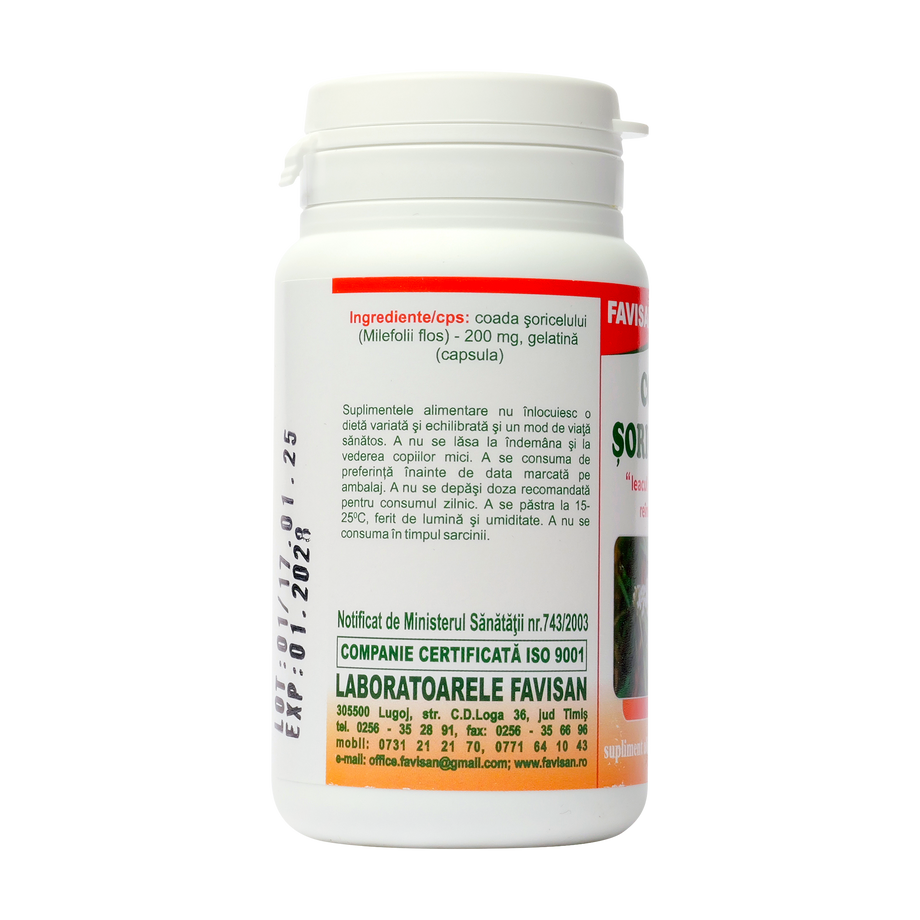 Coada soricelului 40 capsule