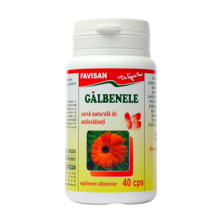 Galbenele 40 capsule