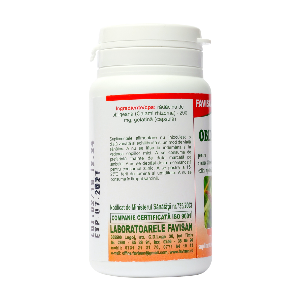 Obligeana 70 capsule