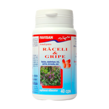 Raceli si gripe salcie, cimbrisor, tei, salvie, lavanda, soc 40 capsule